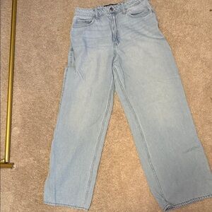 Light Blue high waisted Denim Jeans
